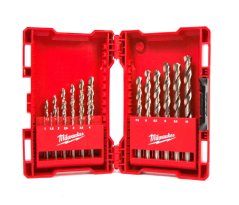 MILWAUKEE 19-dílná sada vrtáků HSS-G do kovu 4932352374