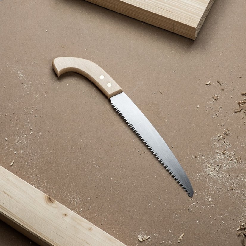 Zahradnická ruční pilka SENKICHI 240 mm s dřevěným pouzdrem
