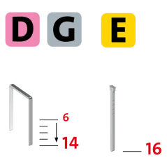 Ruční sponkovačka NOVUS J-51 SET - včetně 3600 sponek