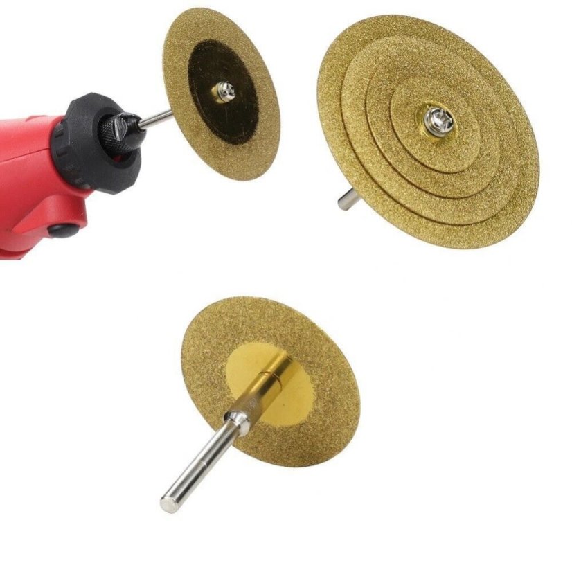 Diamantové řezné mini kotouče - na výběr různé velikosti - Průměr: 25 mm