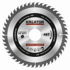 KRT020409 - Pílový kotúč na drevo 160mm, 48T