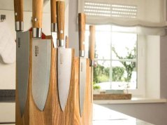 Böker Damast Olive, sada nožů