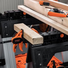 Plastová zarážka PONY JORGENSEN - Bench Dog pro skládací stavební kozu - sada 2 ks