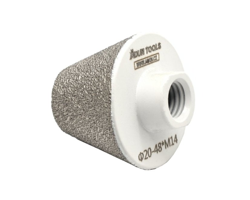 20 - 48 mm Diamantový záhlubník - kuželová fréza M14