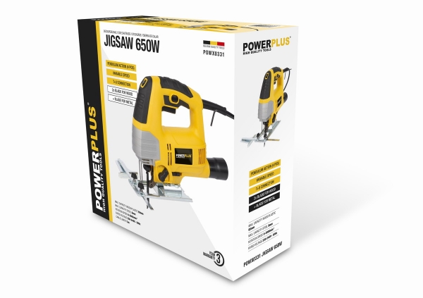 POWX0331 - Priamočiara píla 650 W