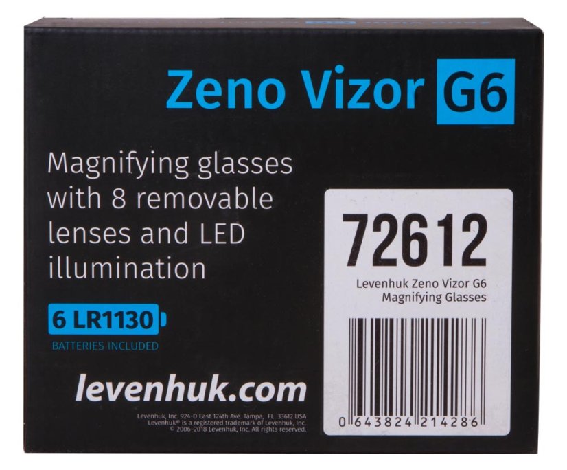 Lupa Levenhuk Zeno Vizor G6