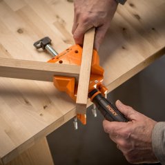 Rohová svorka 90° PONY JORGENSEN s rozpětím čelistí 5 cm