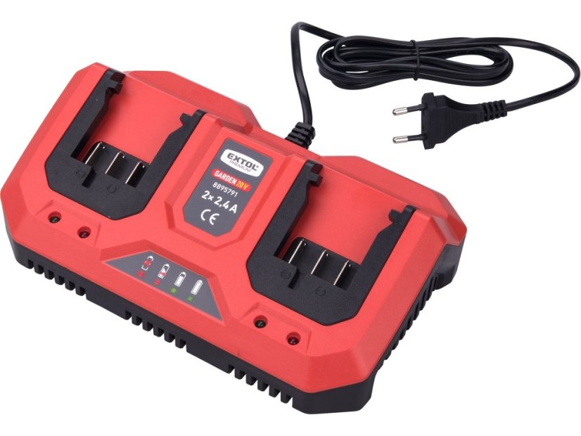 Nabíječka GARDEN20V, 2x2,4A Nabíječka GARDEN20V, 2x2,4A