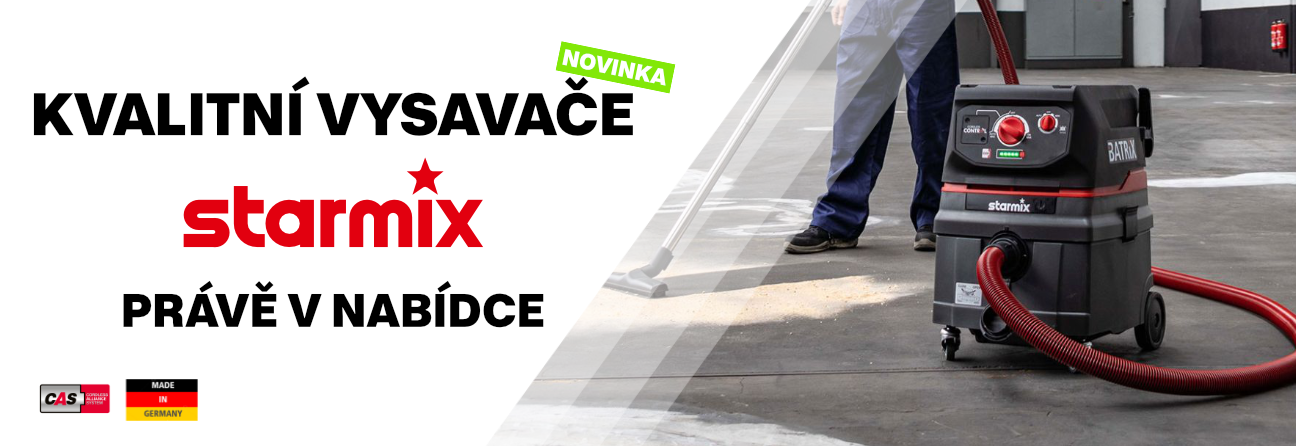 Vysavače značky STARMIX