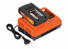 POWDP9062 - Nabíječka 20V/40V  plus  Baterie 20V LI-ION 2,0Ah