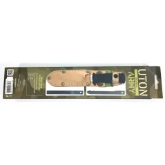 Nůž UTON s pilkou, pilníkem a pouzdrem 362-NG-4 provedení ARMY