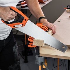 Hrubá ruční pila PONY JORGENSEN na dřevo a PVC - ostří 380 mm